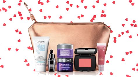 makeup bag gift set|lancome makeup bag gift set.